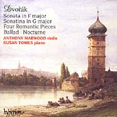 Dvorak: Sonata, Sonatina, Ballad, etc / Marwood, Tomes