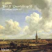 Haydn: 'Tost II' Quartets Op 55 / Salomon Quartet