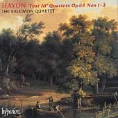 Haydn: 'Tost III' Quartets Op 64 No 1-3 / Salomon Quartet