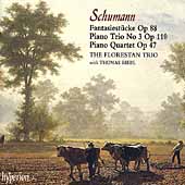 シューマン: ピアノ三重奏曲第3番、幻想小曲集Op.88、他