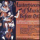 Masterpieces of Music Before 1750 Vol 3