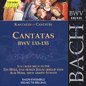 Edition Bachakademie Vol 42 - Cantatas BWV 133-135 / Rilling