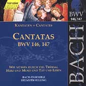 Edition Bachakademie Vol 45 - Cantatas BWV 146-147 / Rilling