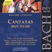 Edition Bachakademie Vol 47 - Cantatas BWV 152-155 / Rilling