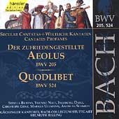 Edition Bachakademie Vol 63 - Secular Cantatas BWV 205, 524