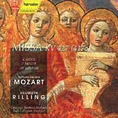 Mozart: Missa K 427 / Rilling, Stuttgart Bach Collegium