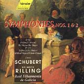 Schubert: Symphonies no 1 & 2 / Rilling, Royal PO Galicia
