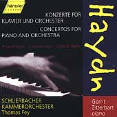 Haydn: Piano Concertos / Zitterbart, Fey, Schlierbacher CO