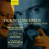 Mendelssohn, Brahms: Violin Concerti / Sitkovetsky, Marriner