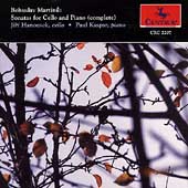 Martinu: Sonatas for Cello and Piano (complete) / Hanousek