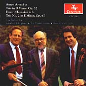 Arensky, Shostakovich: Trios / Heled, Zak, Pianka
