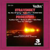 Stravinsky: Rite of Spring;  Prokofiev: Scythian Suite