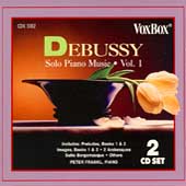 Debussy: Solo Piano Music Vol.1