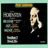 Jascha Horenstein Conducts Liszt, Wagner, Bruckner