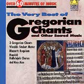 The Very Best of Gregorian Chants and other sacred music