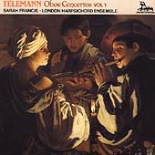 Telemann: Oboe Concertos Vol 1 / Sarah Francis, et al