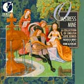 O Mistress Mine - A Collection of English Lute Songs / Urrey