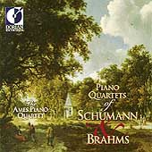 Piano Quartets of Schumann & Brahms / The Ames Piano Quartet