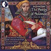 Rossi: The Songs of Solomon Vol 1 - Music for Sabbath