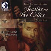 Masse: Sonatas for 2 Cellos Book 1 / Brandywine Baroque