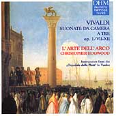 Vivaldi: Suonate da camera, Op 1/VII-XII / Hogwood, et al