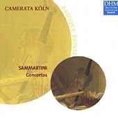 Sammartini:Concertos:Camerata Koln
