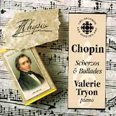 Chopin: Scherzos & Ballades / Valerie Tryon