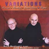 Variations - Mozart, Brahms, et al / Bartlett, Marchand