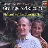 Grainger, Bolcom: Music for Two Pianos / R. & J. Contiguglia