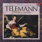 Telemann - Music for Trumpet / Edward Carroll