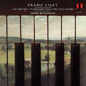 Liszt: Orchestral Transcriptions for Solo Piano / Korevaar