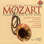 Mozart: Chamber Music with Horn / Martin Van der Merwe