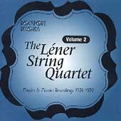 Lener String Quartet - Complete Recordings Vol 2