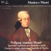 Mozart: Clarinet Quintet, etc / Levorato, Quartetto Treviso