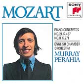 Mozart: Piano Concertos nos 21 & 9 / Perahia, English CO