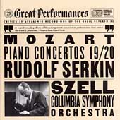 Mozart: Piano Concertos 19 & 20 / Serkin, Szell, Columbia SO