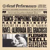 Franck: Symphonic Variations;  Rachmaninov / Fleisher, Szell