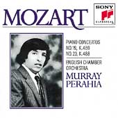 Mozart: Piano Concertos nos 19, 23 / Perahia, English CO