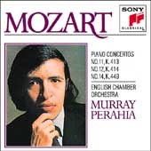 Mozart: Piano Concertos nos 11, 12 / Perahia, English CO