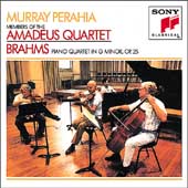 Brahms: Piano Quartet / Perahia, Amadeus Quartet