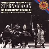 Idioot belegd broodje Thespian Shostakovich: Trio Op 67, Cello Sonata / Ax, Stern, Ma