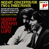 Mozart: Concertos for Two & Three Pianos / Perahia, Lupu