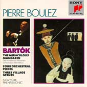 Bartok: Miraculous Mandarin, etc / Boulez, New York PO