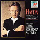 Haydn: Symphonies 22, 78 & 82 / Salonen, Stockholm CO