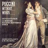 Puccini without Words / Kostelanetz & His Orchestra