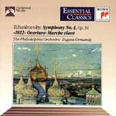 Tchaikovsky: Symphony no 4, etc / Ormandy, Philadelphia Orch