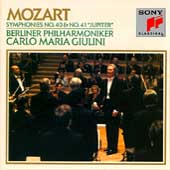 Mozart: Symphonies 40 & 41 "Jupiter" / Giulini, Berlin PO