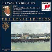 The Royal Edition - Liszt: Hungarian Rhapsodies / Bernstein
