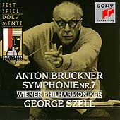 Bruckner: Symphony no 7 / Szell, Wiener Philharmoniker