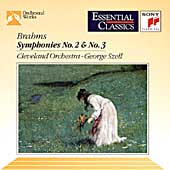 Brahms: Symphonies nos 2 & 3 / Szell, Cleveland Orchestra